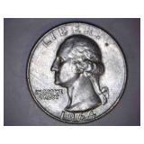 1964-D Silver Washington Quarter