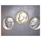 1947 Roosevelt Dimes (2)