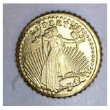 Miniature Saint Gaudens Coin