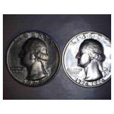 2 Washington Quarters