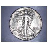 1945 Walking Liberty Half Dollar