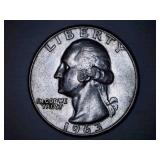 1963 Washington Quarter