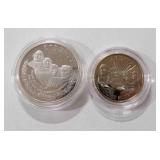 1991-S Mount Rushmore Anniversary Coins