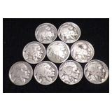 Buffalo Nickles (9)