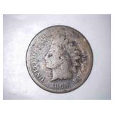 1868 Indian Wheat Penny