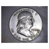 1960-D Franklin Half Dollar