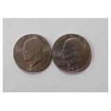 1972 Bicentennial Eisenhower Dollar