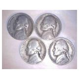 4 Jefferson Nickels