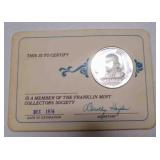1976 Franklin Mint Collectors Society