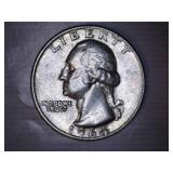 1964 Washington Quarter