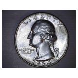 1964-D Silver Washington Quarter