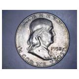 1952-D Franklin Half Dollar