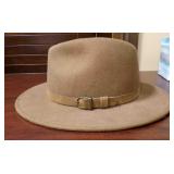 Country Gentleman Brown Fedora Hat