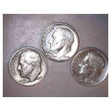 1946 Roosevelt Dimes (3)