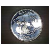 2004-S Michigan State proof Quarter