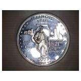 2003-S Illinois  State Proof Quarter