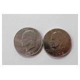 1972 Bicentennial Eisenhower Dollar