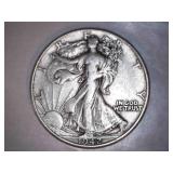 1942 Walking Liberty Half Dollar