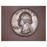 1964-D Silver Washington Quarter