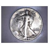 1943 Walking Liberty Half Dollar