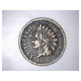 1859 Indian Wheat Penny