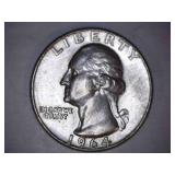 1964-D Silver Washington Quarter