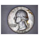 1964-D Silver Washington Quarter