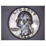 1964-D Silver Washington Quarter