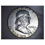 1962 Franklin Half Dollar