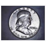 1958 Franklin Half Dollar