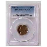 1982 Jefferson Nickel