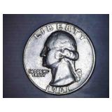 1961 Washington Quarter