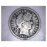 1912-D Barber Dime