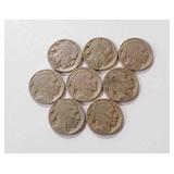 1935 Buffalo Nickles (5/8)