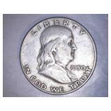 1950-D Franklin Half Dollar