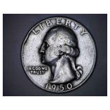 1950 Washington Quarter