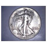 1945 Walking Liberty Half Dollar
