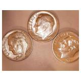 1963-D Silver Roosevelt Dimes (2/3)