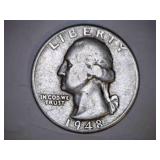 1948-D Washington Quarter