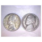 2 Jefferson Nickels