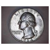 1964-D Silver Washington Quarter