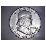 1950 Franklin Half Dollar