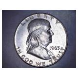 1963-D Fraklin Half Dollar