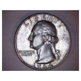 1964-D Silver Washington Quarter