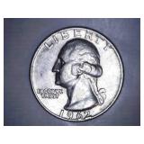 1962-D Washington Quarter