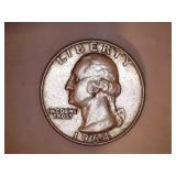 1964-D Silver Washington Quarter