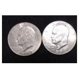 1972 Bicentennial Eisenhower Dollar