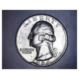 1964 Washington Quarter