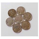 Buffalo Nickels (7)