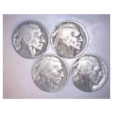 Buffalo Nickles (4)